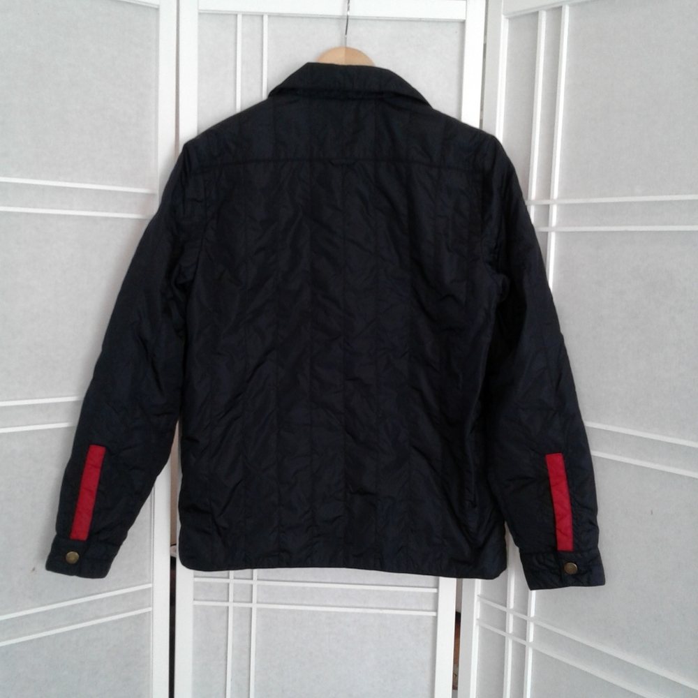 Faconnable Black Jacket with Red Lining - Picture 3 of 12